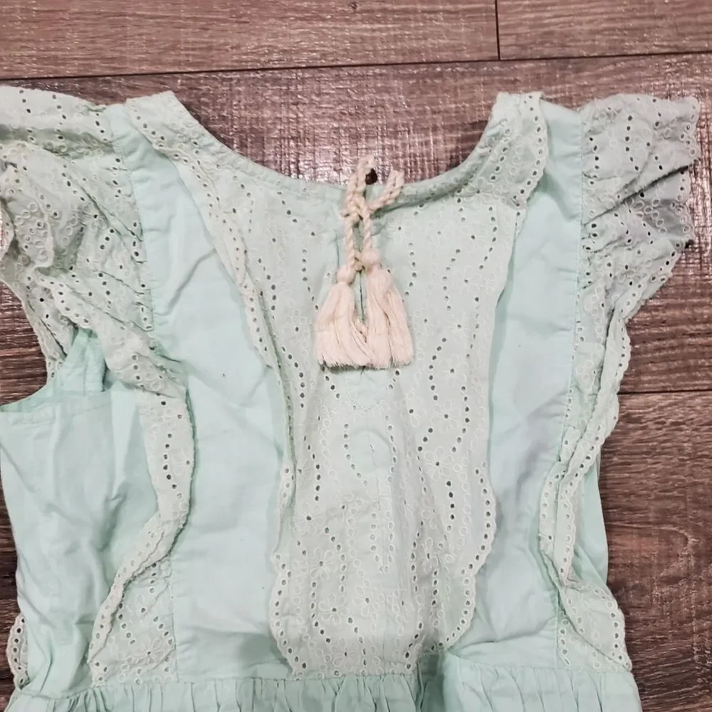 Girls GAP/OshKosh Dresses Girls Size 12 Blue Dress & Mint Short Top Dress 2 Pcs